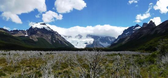 Le Cerro Solo et le glacier Grande