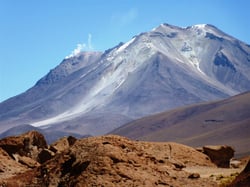 Volcan Ollague (actif)