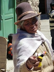 Femme bolivienne